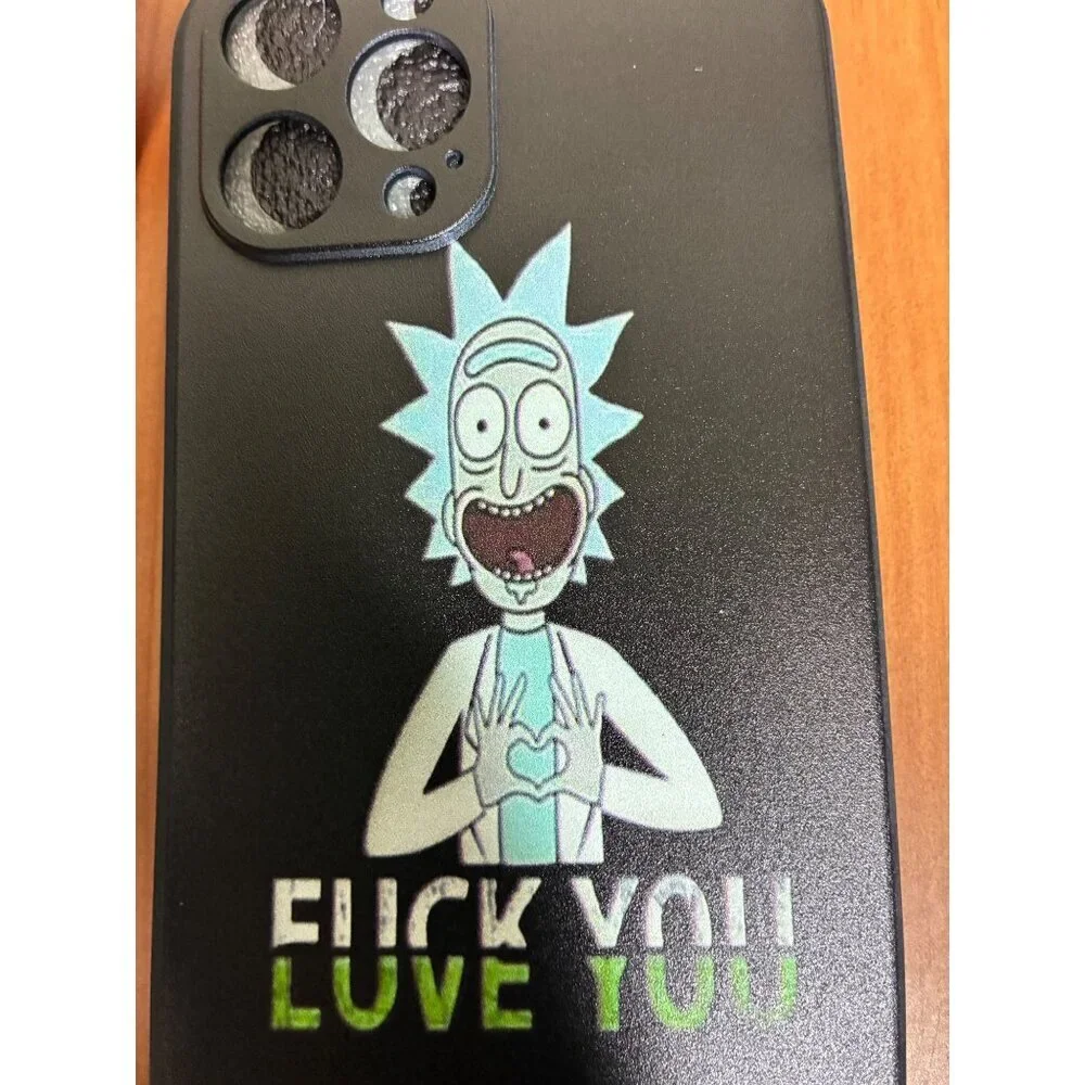 Rick & Morty Cell Phone Case Cover for iPhone 12 Pro Max